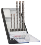 Hammer drill bit set SDS-plus-5, 5-piece, 5 - 10 mm Bosch 2.607.019.927 Robust Line