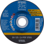 Trennscheibe EH 125-2,4 PSF Steel Pferd