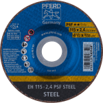 Cutting disc EH 115-2.4 PSF Steel Pferd