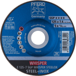 Roughing disc E 125-7 SGP WHISPER SteelOX Pferd