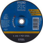 Roughing disc E 230-7 PSF Steel Pferd