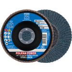 Straight flap disc PFF 125 Z60 SG POWER SteelOX Pferd Polifan