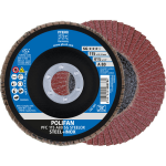 Conical flap disc PFC 115 A80 PSF SteelOX Pferd Polifan