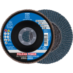 Conical flap disc PFC 115 Z40 SG POWER SteelOX Pferd Polifan