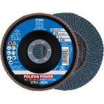 Conical flap disc PFC 125 Z60 SG POWER SteelOX Pferd Polifan