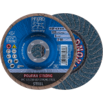 Conical flap disc PFC 125 Z50 SGP STRONG Steel Pferd Polifan