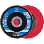 Conical flap disc PFC 115 CO-COOL 40 SG SteelOX Pferd Polifan