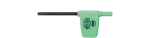 Schroevendraaier met vlag TX 370 20IPx45 mm zwart geoxideerd Wiha 27621