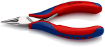 Elektronische grijper rond 115 mm, gepolijste kop, MK steel Knipex 35 32 115