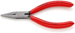 Grijper voor fijnmechanica vlak/smal 125 mm, verchroomd Knipex 37 21 125