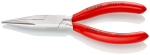 Long nose pliers flat/round jaws 140 mm, chrome-plated Knipex 30 23 140