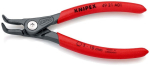 Sicherungsringzange 90° Außenring 130 mm, Ø 3-10 mm, grau, gebogen Knipex 49 21 A01