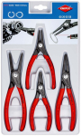 Precision circlip pliers set 4 pcs. Knipex 00 20 03 SB