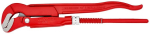 Eckrohrzange S-Maul 320 mm, 1", rot pulverbeschichtet Knipex 83 30 010