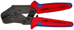 Crimphebelzange kurze Bauform 195 mm, 0,-1,5 mm² Steckverbinder Knipex 97 52 14