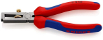 Abisolierzange 160 mm, Kopf poliert, tauchisoliert Knipex 11 12 160