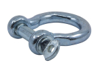 Shackle 5/16" galvanised, bolt Ø 8 mm curved, WLL 0.2 t