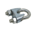 Wire rope clamp similar to DIN 741 1.1/8", 30 mm, galvanised