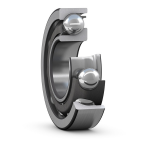 Angular contact ball bearing 7309 BECBJ universal, SKF