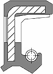 Wellendichtring 85x120x8/7,5 BABSL1 72 NBR 902, Simrit