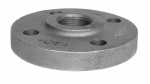 Threaded flange no. 329 galvanised I Rp 3" PN16 round, 8-hole Georg Fischer