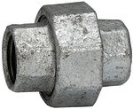 Screw connection no. 330 galvanised I/I Rp 3/4" flat sealing ISO/EN U1