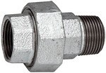 Verschraubung Nr.341 verzinkt I/A Rp/R 1.1/2" konisch dichtend ISO/EN U12