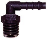 Angled screw-in spigot AG 1/8 "R, LW6 Polyamide