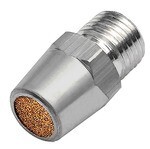 Damper nozzle with sintered insert for Air pistol series 22 and 26