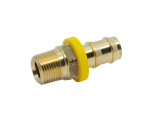 EO Push-Lok nipple AGR-K 3/8 DN12 39182-6-8B Brass Hose size Size -8