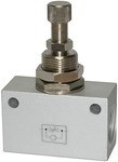 Gasklep-terugslagklep IG 1/2", 65 mm, max 10 bar, max 70°C Aluminium blokvorm