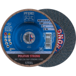 Conical flap disc PFC 180 Z36 SGP STRONG Steel Pferd Polifan