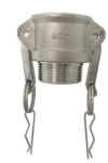 Koppelingshuls type B DN 125 AG 5" BSPT Kamlok, roestvrij staal