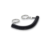 Spiral holding rope with key rings GN 111.4-50-14