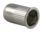 Blind rivet nut, A2 KLSK, knurled M 6 mm, core range 0.5-3.0 Stainless steel, VVG, ESM-KLSK-R