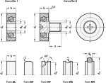 Track roller GN 753-22-B8-ZL-1