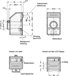 Position indicator with LCD display GN 9054-2-GR Elesa CE.99011