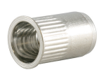 Blind rivet nut, A2 KLSK, knurled M 4 mm, clamping range 0.5-3.0 Stainless steel, VVG, Universal-R