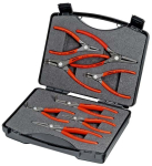 Borgveertangen set 8-delige koffer Knipex 00 21 25