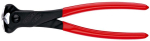 Pre-cutter 200 mm, polished head, black Knipex 68 01 200