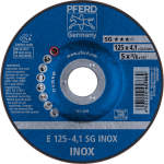 Roughing disc E 125-4.1 SG Inox Pferd