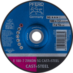 Roughing disc E 180-7 ZIRKON SG CAST+Steel Pferd