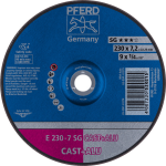 Roughing disc E 230-7 SG CAST+ALU Pferd