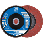 Conical flap disc PFC 180 A-COOL 40 SG Inox+ALU Pferd Polifan