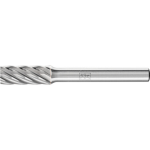 HM-Frässtift ZYA 0820/6 INOX Ø 8 mm x L 20 mm Schaft Ø 6 mm ohne Stirnverzahnung, Pferd