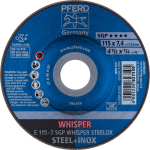 Roughing disc E 115-7 SGP WHISPER SteelOX Pferd