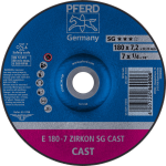 Roughing disc E 180-7 ZIRCON SG CAST Pferd