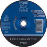 Roughing disc E 230-7 ZIRKON SGP Steel Pferd