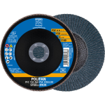 Conical flap disc PFC 150 Z60 PSF SteelOX Pferd Polifan