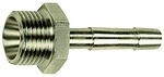 Hose nozzle for screwing in AG M 5, LW4, SW8 Stainless steel 1.4571